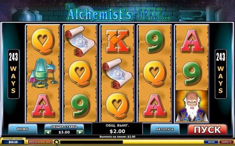 ᐈ Игровой Автомат The Alchemists Spell  Играть Онлайн Бесплатно Playtech™